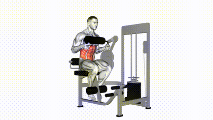 Crunch à la machine
