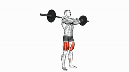 Front squat à la barre