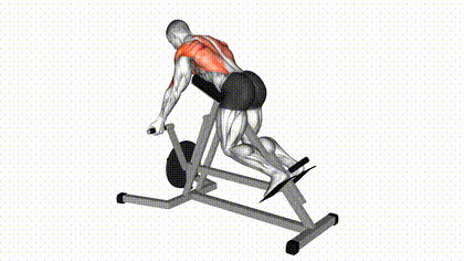Rowing T-bar prise inversée