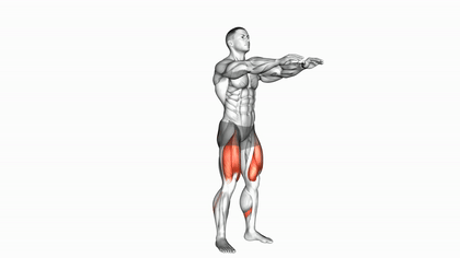 Squat au poids du corps