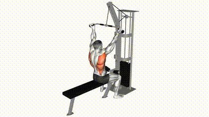 Tirage vertical supination