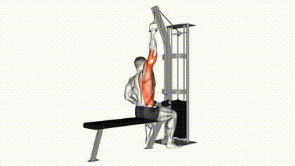 Tirage vertical unilatéral